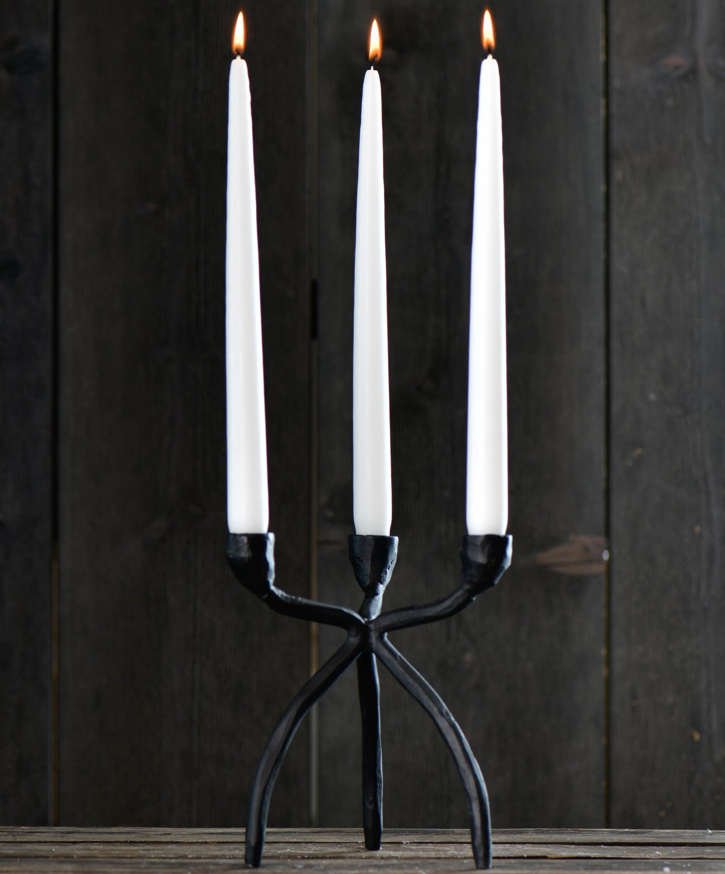 Trearmad ljusstake