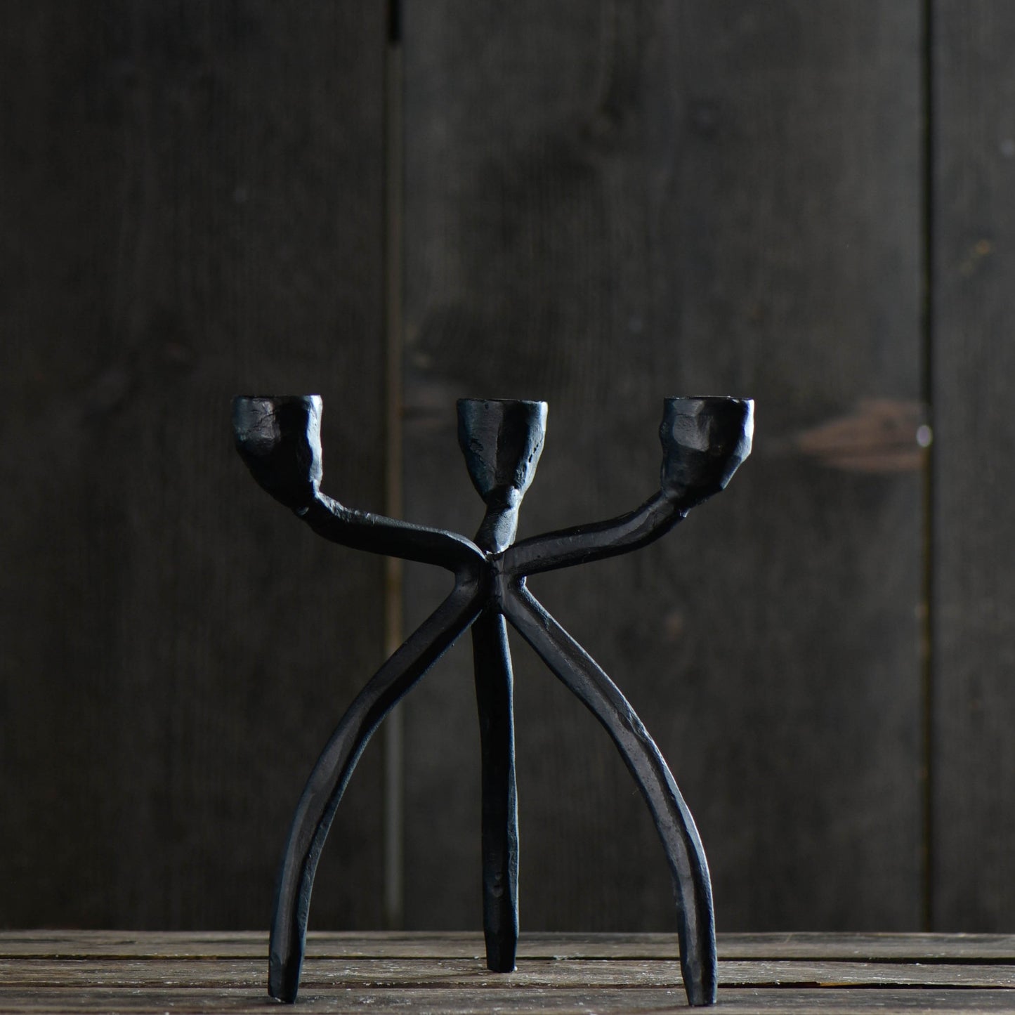 Trearmad ljusstake