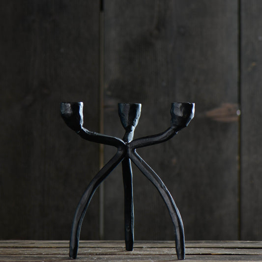 Trearmad ljusstake