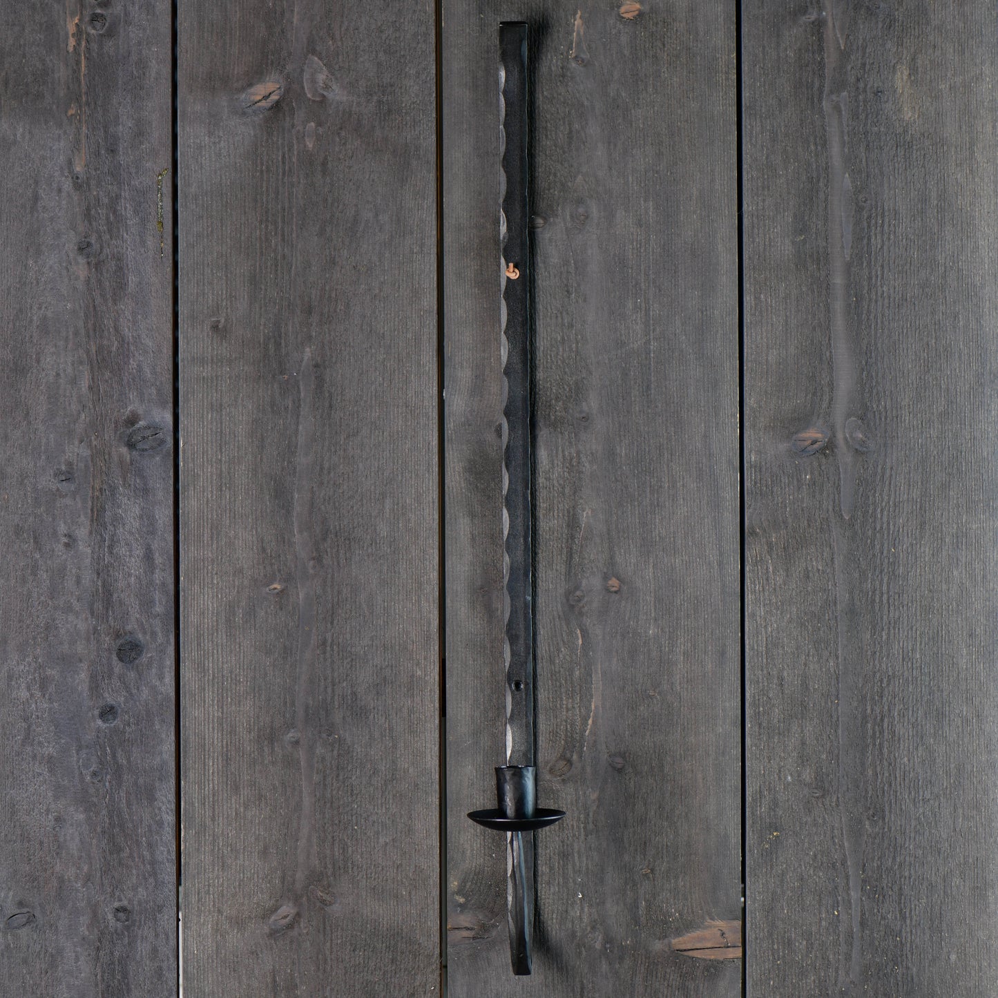 Väggljusstake/lampett i järn