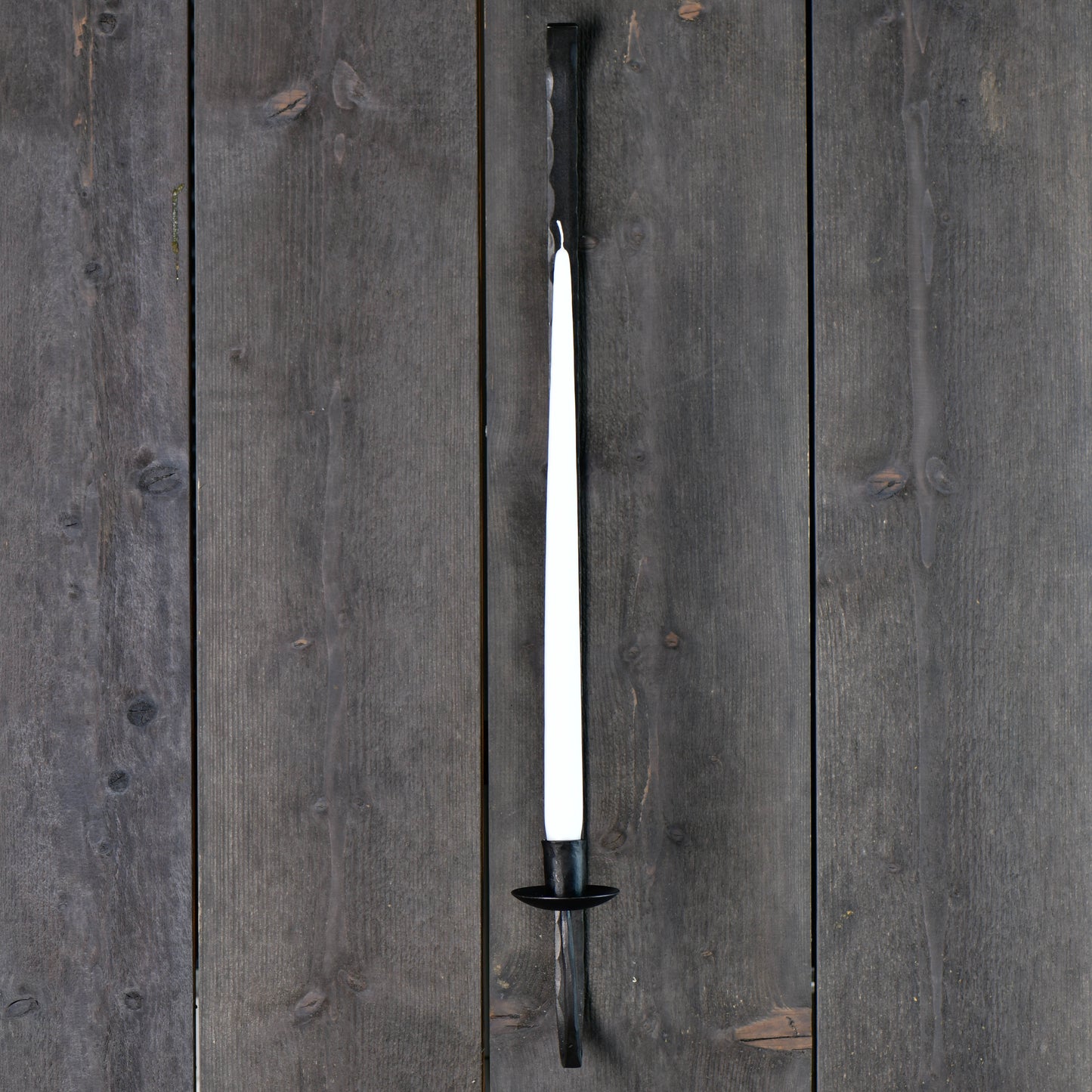 Väggljusstake/lampett i järn
